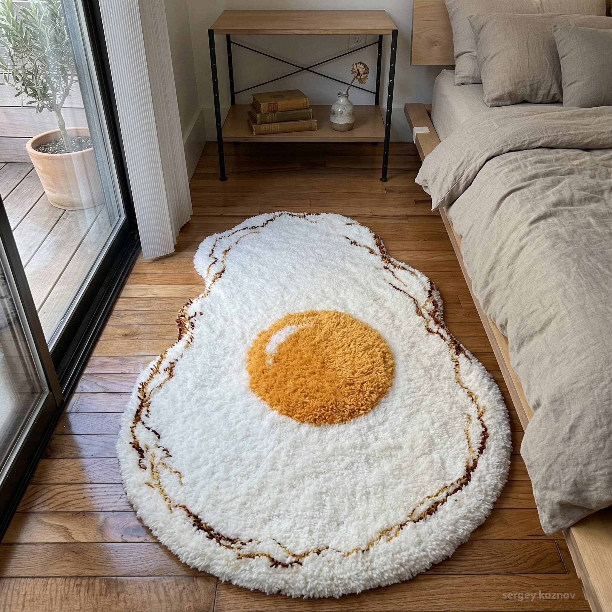 Omelette carpet