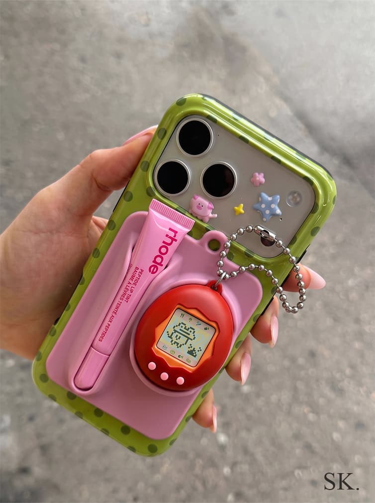 Image of the Tamagotchi Iphone Case product design concept (2026)