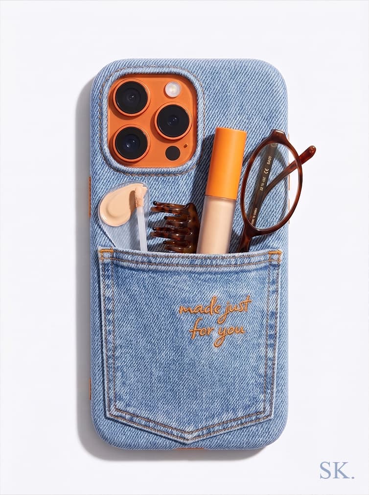 Image of the Denim Iphone Case product design concept (2026)